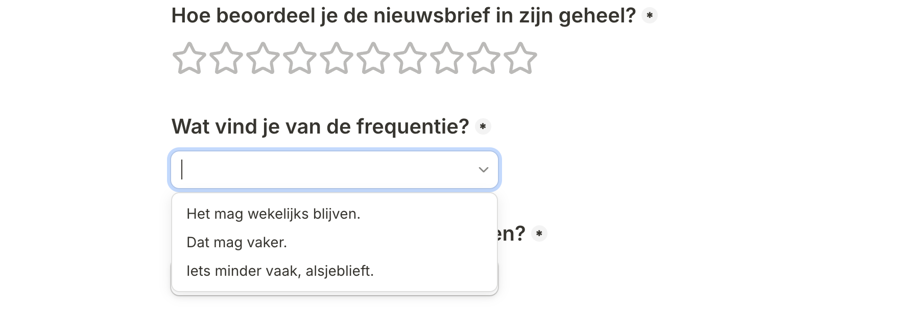 feedback